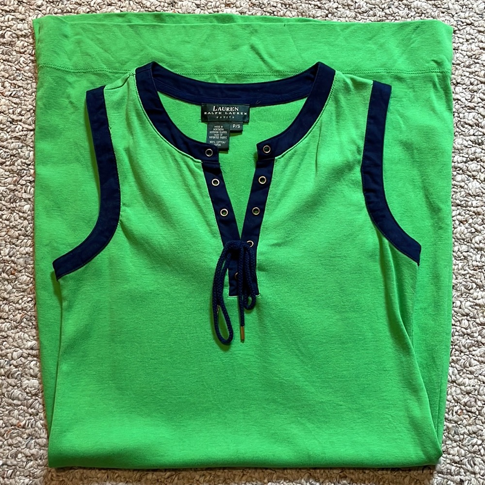 Lauren By Ralph Lauren Womens Sleeveless Dress Sz Small